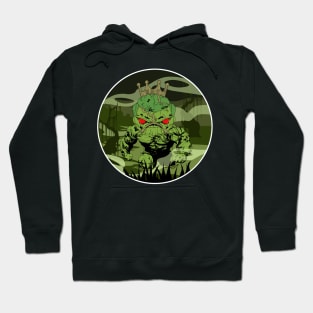 Los Locos Funkeros - ECCC 2020 - Swamp Thing Federico (two sided) Hoodie